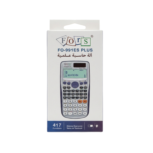 اله حاسبة علمية فورس FO-991ES PLUS