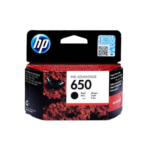 حبر HP 650 أسود أصلي (Ink Advantage 650 Black)