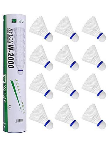 PLASTIC BADMINTON BALL /BACKT 12 PCS