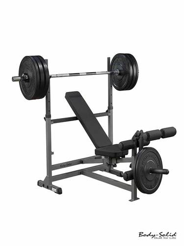 Body Solid GDIB-46L Multi-Position Combo Bench – Full Body Workout