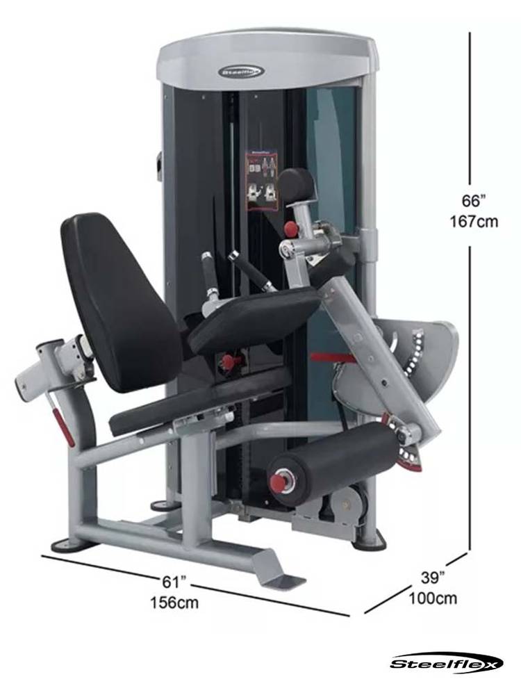 جهاز ثني عضلات الساق MLC400 من Steelflex – لتقوية أوتار الركبة