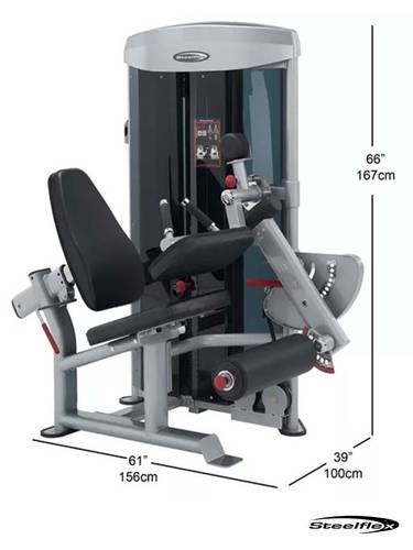 Steelflex MLC400 Leg Curl Machine – Pro-Level Hamstring Trainer