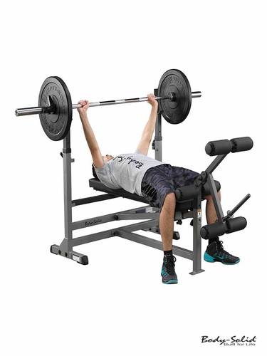 Body Solid GDIB-46L Multi-Position Combo Bench – Full Body Workout