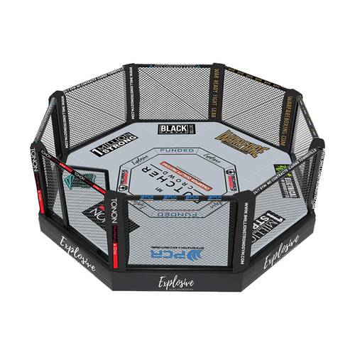حلبة MMA احترافية بارتفاع 170 سم – حماية وأداء للمباريات القوية