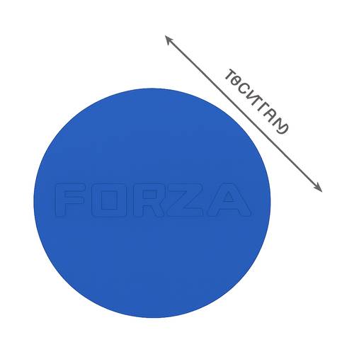 Flat Floor Training Discs for Footwork & Agility – Pack of 10
