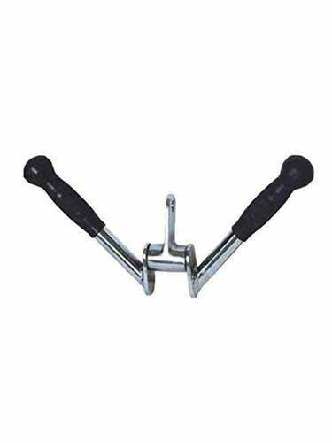 DRVB-A1 Pro-Grip Triceps V-Bar with Rubber Handles for Strength Training