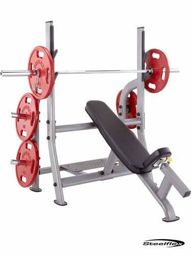 Steelflex Pro Olympic Decline Bench with NOIB Comfortable Padding