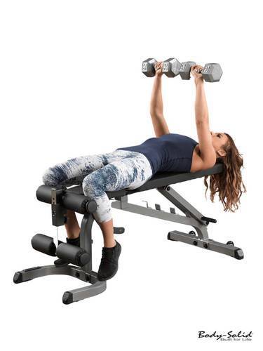Body-Solid Flat Incline Decline Bench GFID-31