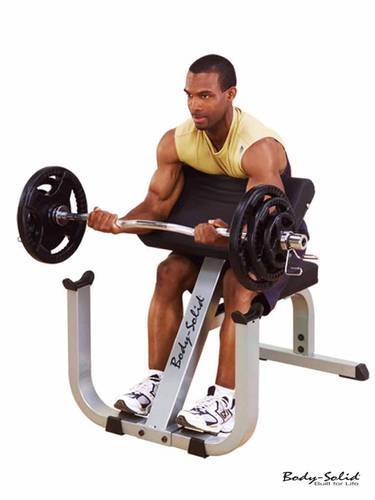 GPCB-329 Preacher Curl Bench 