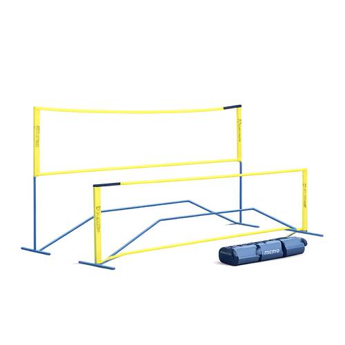 10ft Portable Foot-Tennis Training Net with Adjustable Height