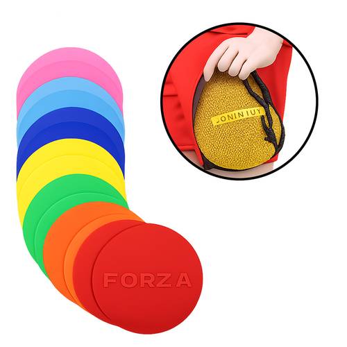 Fluorescent Flat Disc Training Markers – Pack of 10