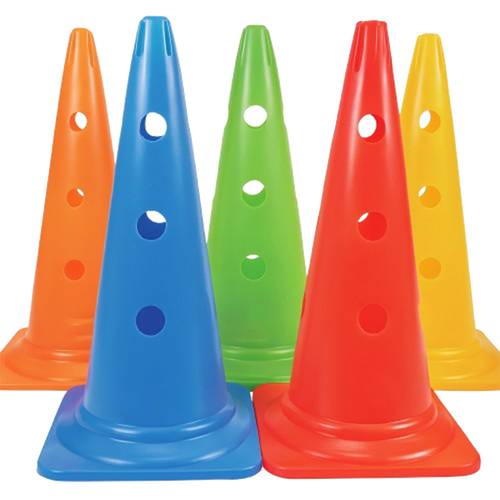 50cm Training Cone with Square Base and Holes SA-018