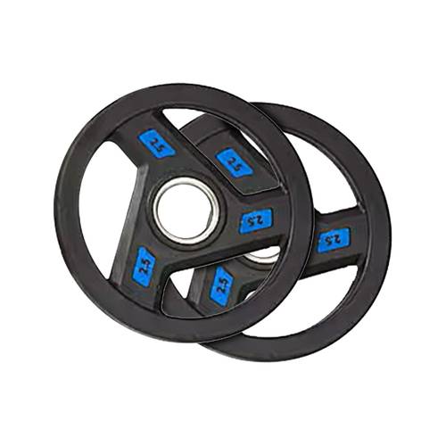 Pair of 2.5KG Color Rubber Weight Plates – Floor Protection Design