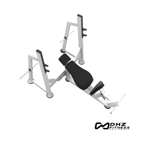 DHZ Incline Olympic Bench for Strength & Fitness Training – U3042