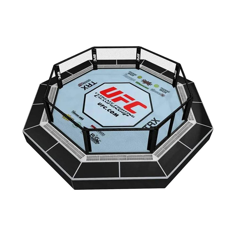 حلبة ملاكمة MMA ثمانية الأضلاع بارتفاع 170 سم – تصميم احترافي