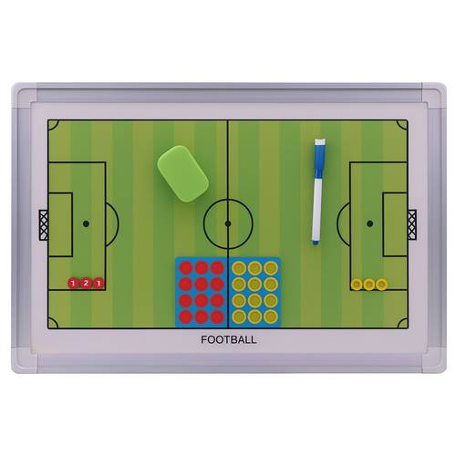 Aluminium Magnetic Soccer Coaching Board with Markers – SA-074