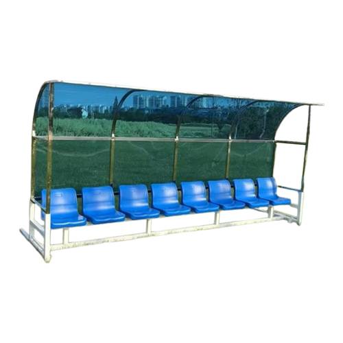 MBRP-CH16 Bench with 8 Seats & Weather-Resistant Canopy
