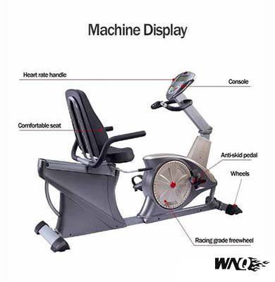 F1-7318WD Semi-commercial Recumbent Bike