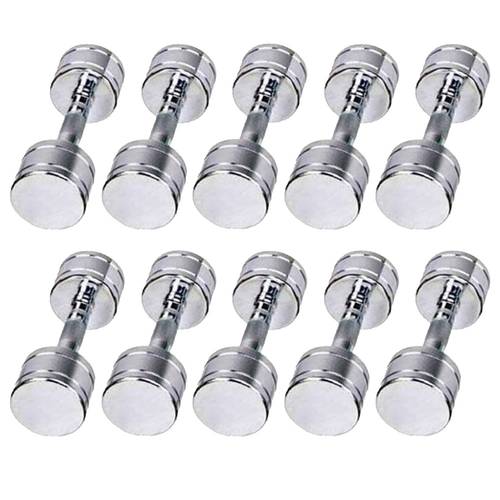 Chrome Dumbbell Set 1–10kg | Strength Training Solution