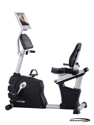 Steelflex XB-7500HRC Commercial Recumbent Exercise Bike