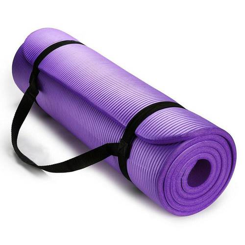 Idl 10MM Thick Yoga Mat Pad NBR Nonslip Exercise Fitness Pilate Gym Durable