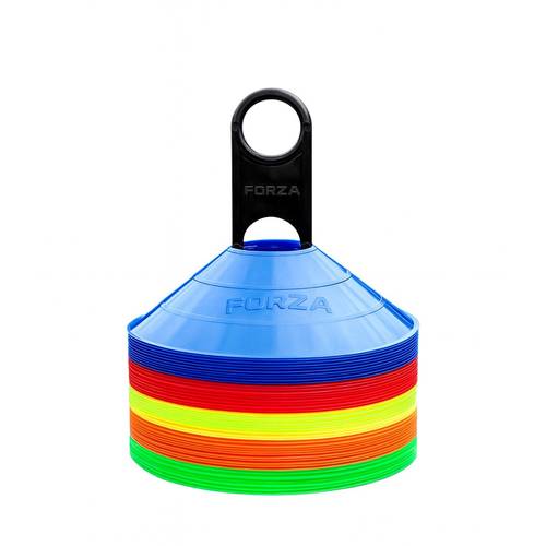 Multi-Color Sports Training Marker Cones with Carry Stand