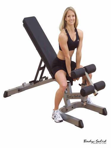 Adjustable Flat & Incline Bench – GFID-71 by Body Solid