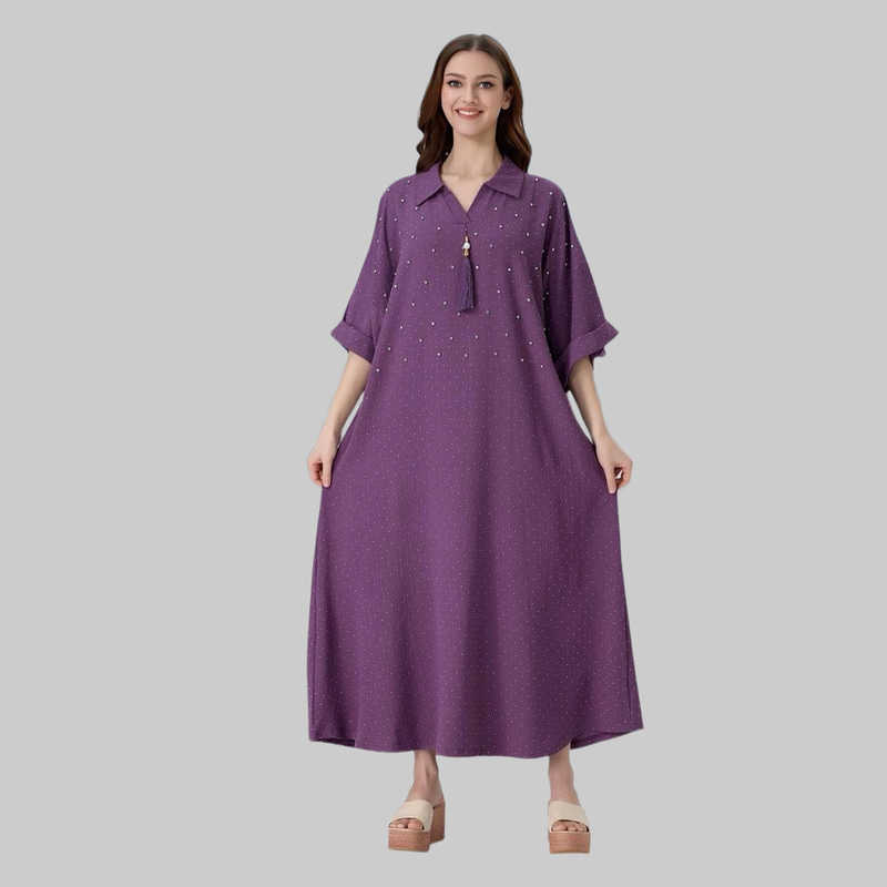 قميص نسائي يأتي مع ياقة عصرية وتفاصيل دقيقة M-XXL