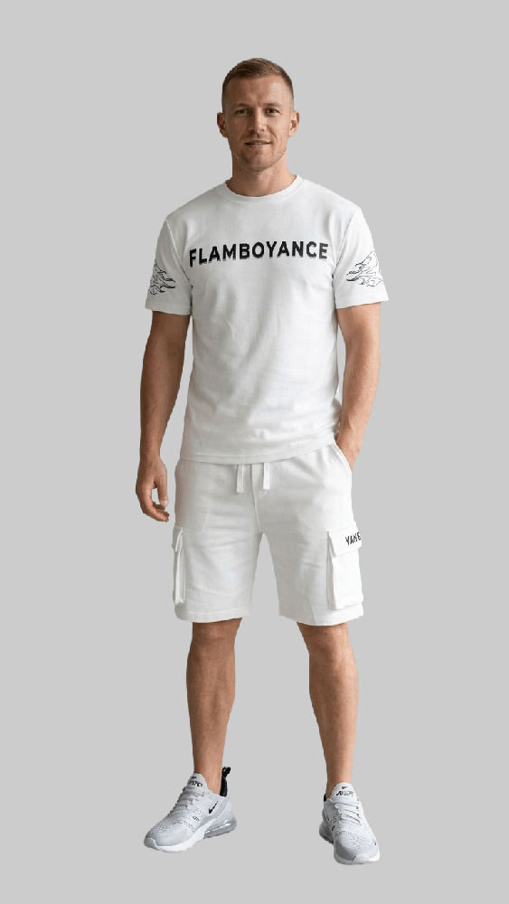 طقم رجالي شورت صيفي قطعتين M-2XL