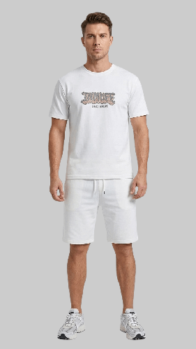 طقم رجالي شورت صيفي قطعتين M-2XL