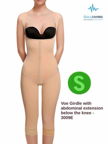 مشد بعد العمليات كامل للبطن تحت الركبة -Voe Girdle with abdominal extension below the knee -3009E-S