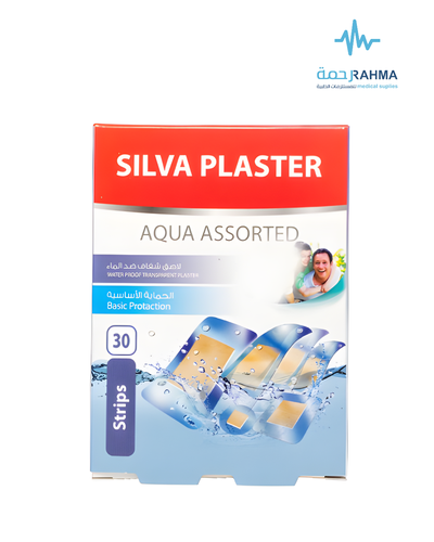 سيلفا لصقات جروح ضد الماء عدة مقاسات -Silva Plaster Aqua Plaster P-012