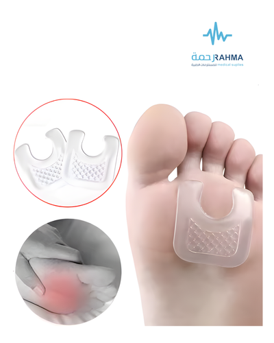 زوج هلام السيليكون وسادة القدم- AT Pair Silicone Gel Foot Pad