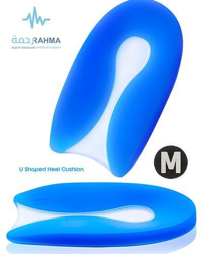 سيليكون للقدم-Ortholife U Shaped Heel Cushion-Medium