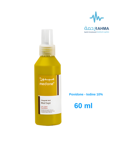 ميدون ميدسيبت ايودين بوفيدين MED ONE Medsept (POVIDON IODINE 10%) 60ml