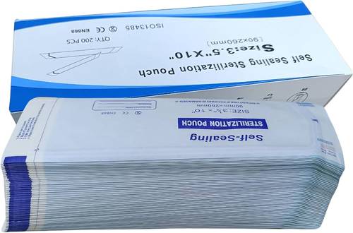 اكياس تعقيم 90X260mm-''Najd Self Sealing Sterilization Pouch 3.5''X10