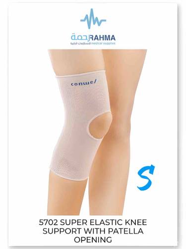 دعامة الركبة-Conwell Super Elastic Knee Support With Patella Opening-5702-S