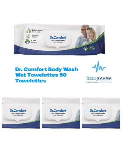منشفة تنظيف الجسم-Dr.Comfort Body Cleanning Towels
