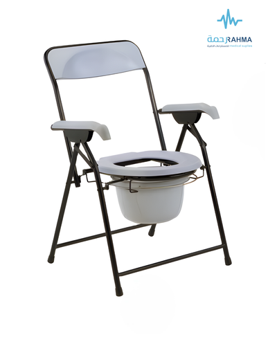 قاعدة حمام بفتحة من الامام مع ساند للظهر 18-Kaiyang Commode Chair 18