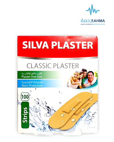 بلاستر كلاسيك-Silva Plaster Classic Plaster 100 Strips