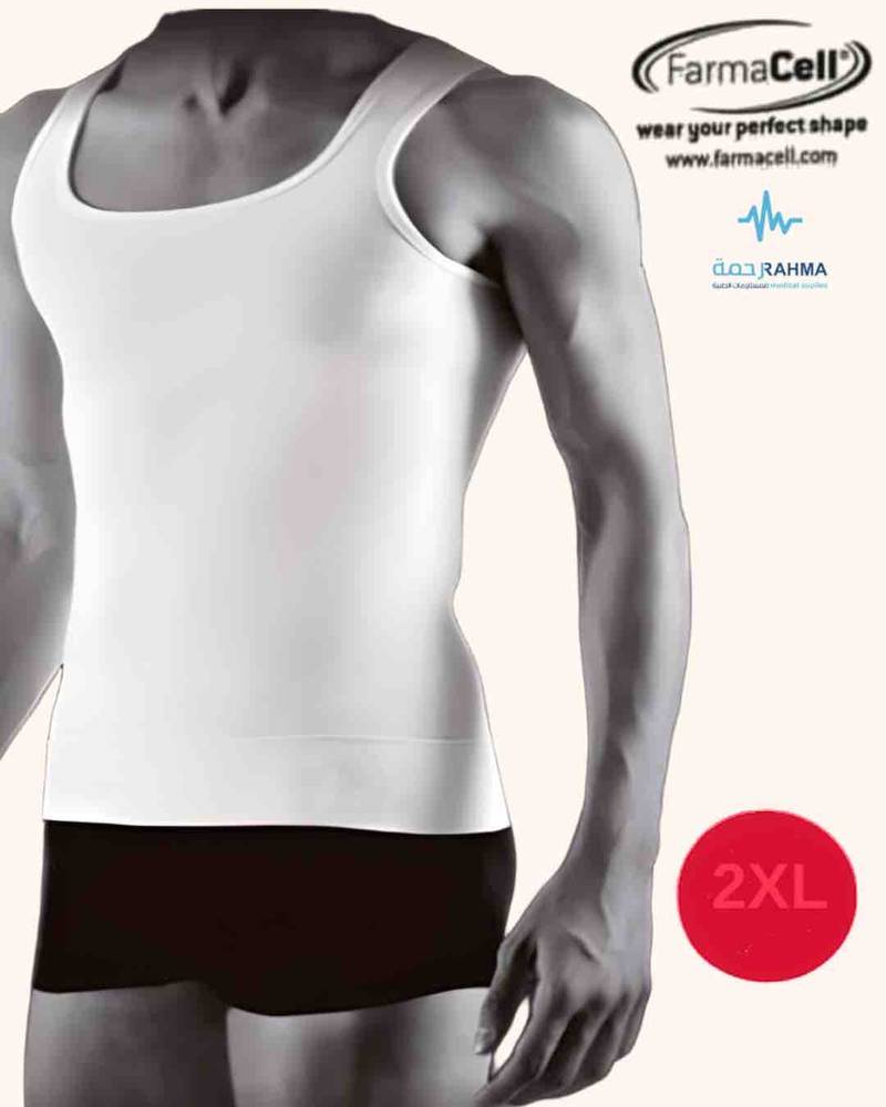 فانيلة داخلية علاق -Farma Call Man Tank Total Body -XXLarge