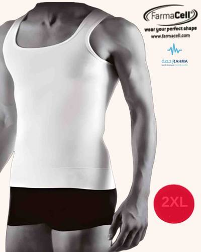 فانيلة داخلية علاق -Farma Call Man Tank Total Body -XXLarge