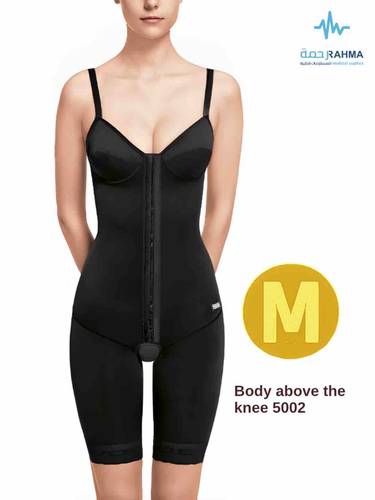 مشد بعد عملية شفط الدهون في البطن والفخذ والورك و رفع الفخذين-VOE Above The Knee Body Shaper Black -5002-M