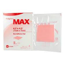 ضماد بوليموم رباعي Polymem MAX Non-Adhesive Pad 11cmX11cm