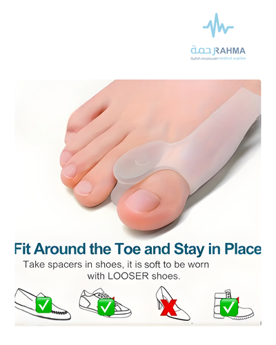 Footrite Bunion Shield With Toe Spreader