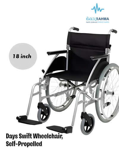 Days Wheelchair Large Wheel - HK Days Swift Transit Wheelchair -18
