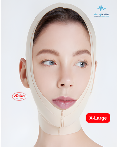 مشد لبعد عمليات التجميل للوجه والعنق كبير جدا-Anita Comperssion Bandage -XLarge