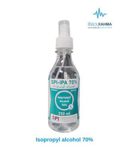 مطهر و معقم 70% SPI-IPA Isopraopyl Alchool 250ml