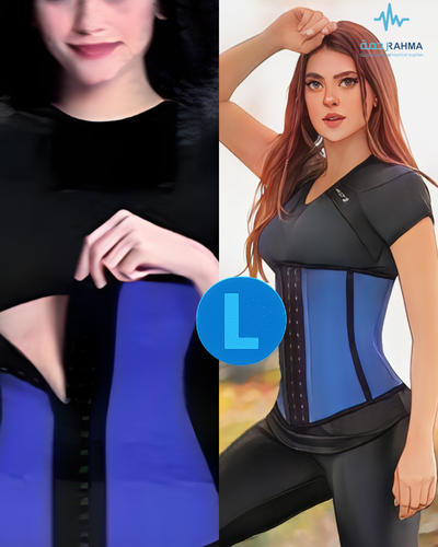 مشد الخصر الحراري كبير-Grein Body Shape Thermal Waist Corset -Large