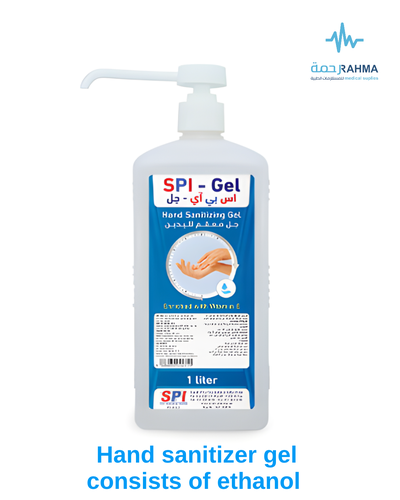 اس بي آي جل معقم لليدين -SPI-Gel Hand Sanitizing Gel 1000ml